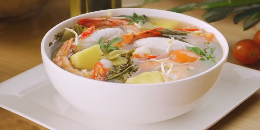 Canh Cá Nấu Dưa Chua