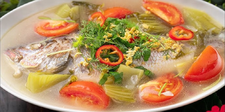 Canh Cá Nấu Dưa