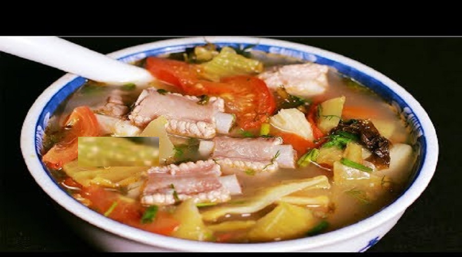 Canh Sườn Nấu Chua