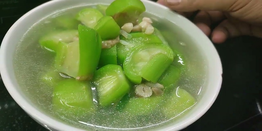 Nấu Canh Mướp